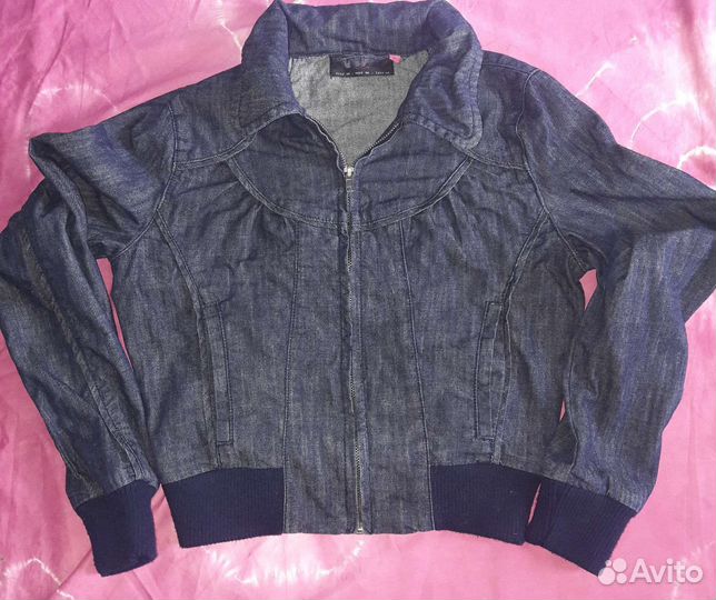 Джинсовая куртка детская