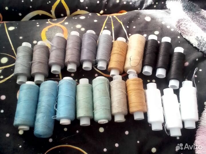 Нитки швейные