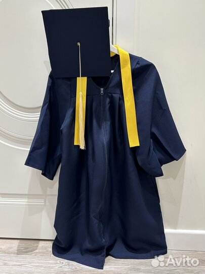 Мантия выпускника-сад, 7-8лет, (шили на заказ)