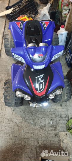 Электро квадроцикл 4-6 лет