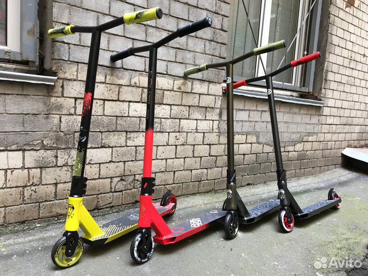 Самокат трюковой