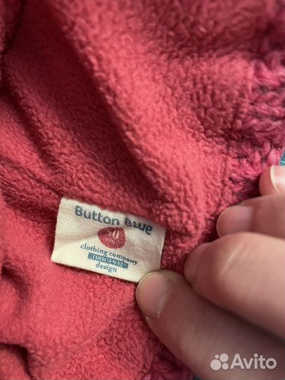 Шапка зимняя для девочки 50 и 52