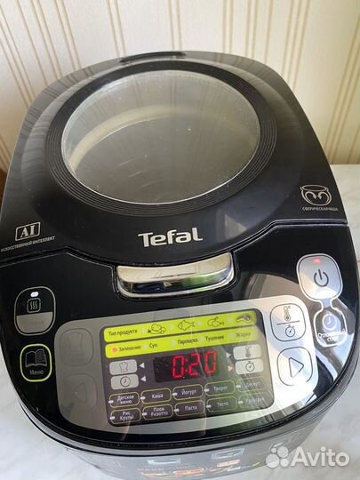 Бу мультиварка tefal