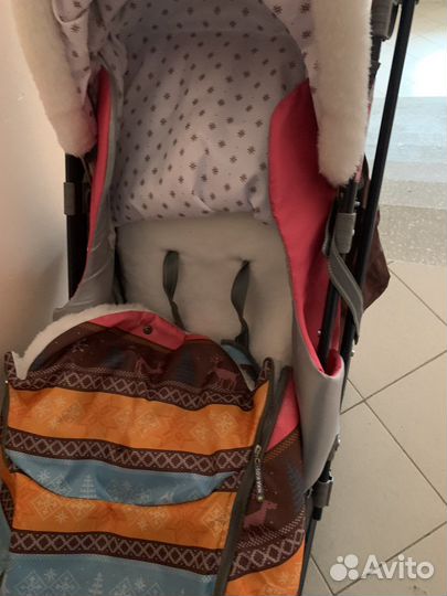 Санки-коляска детские Ника 7-7