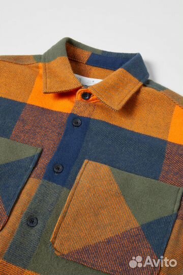Новая рубашка-куртка для мальчика Zara 134