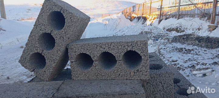 Керамзитобетонный блок