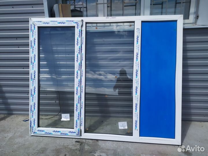 Окно пластиковое 1850*1490