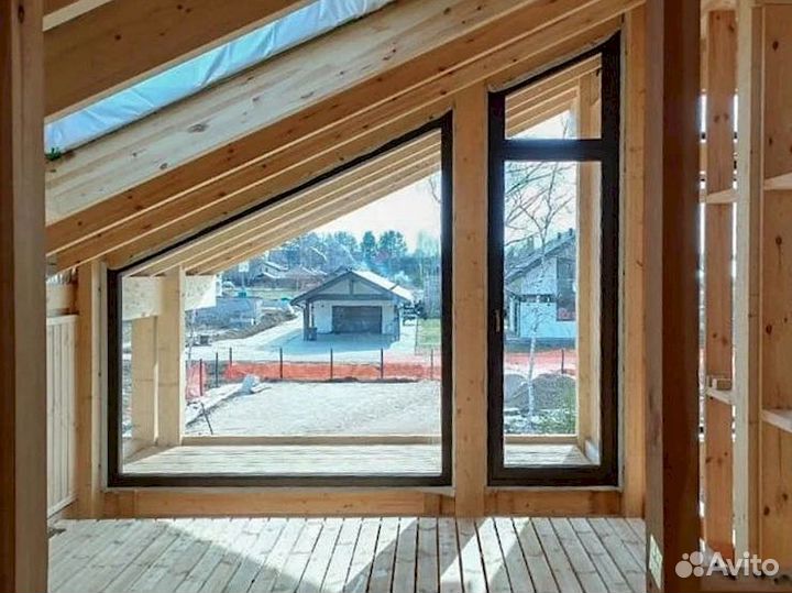 Панорамные окна под ключ