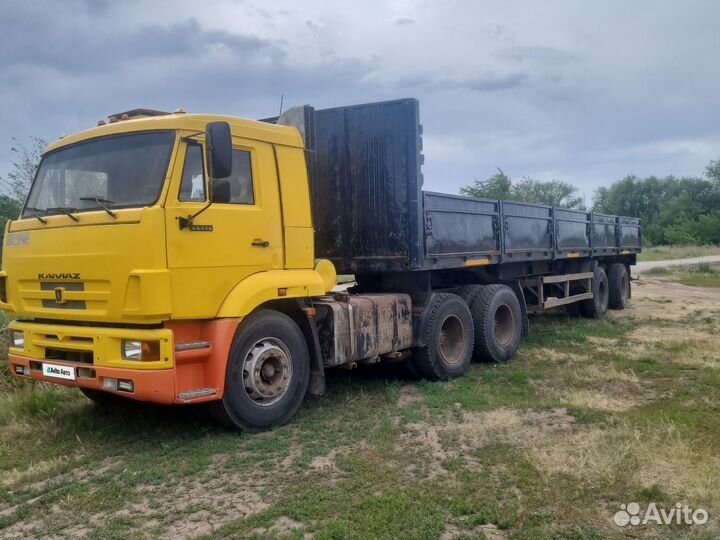КАМАЗ 65116 с полуприцепом, 2008