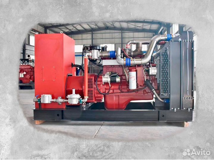 Новый газопоршневой генератор Cummins 120 кВт