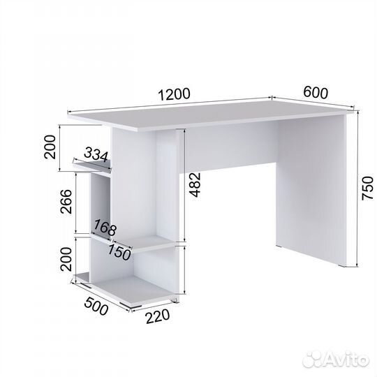 Стол компьютерный скм-6