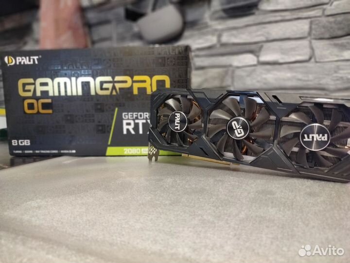 Видеокартаpalit RTX 2080 Super GamingPro OC 8GB