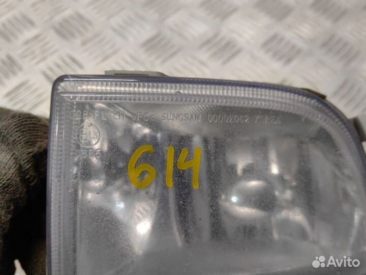 Фара противотуманная левая Chevrolet Aveo T200