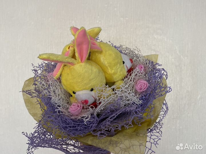 Букет из мягких игрушек