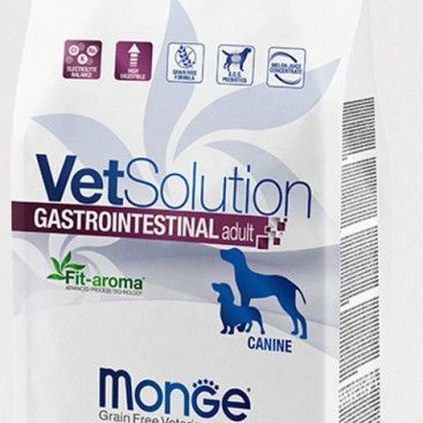 Сухой корм Monge VetSolution Dog Gastrointestinal