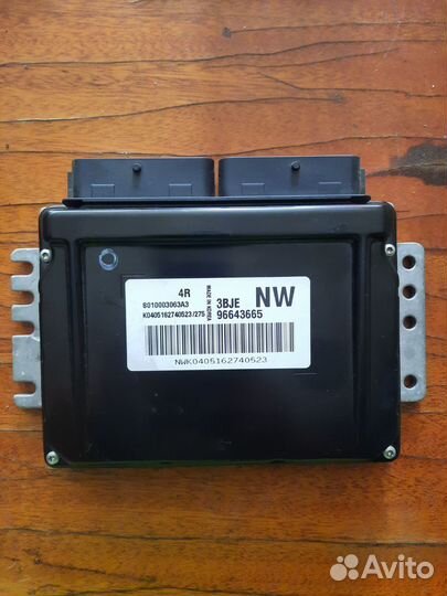 Блок управления двс Daewoo Matiz 1.0л