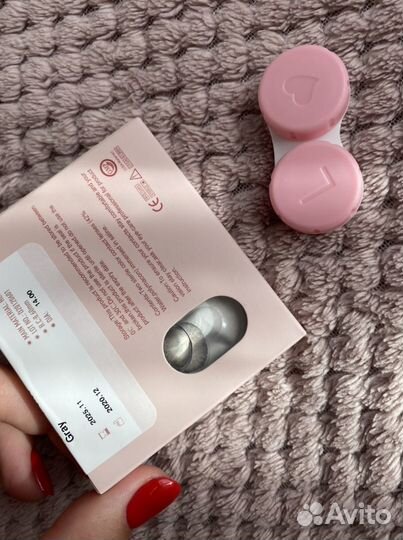 Линзы цветные с контейнером в подарок