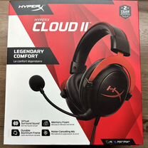 Наушники HyperX Cloud II, red