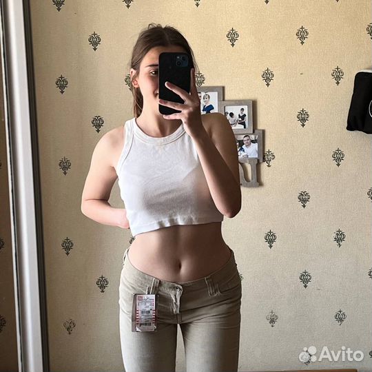 Штаны женские на низкой посадке