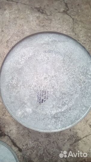 Выварка оцинкованная СССР новая, ведра резиновые С