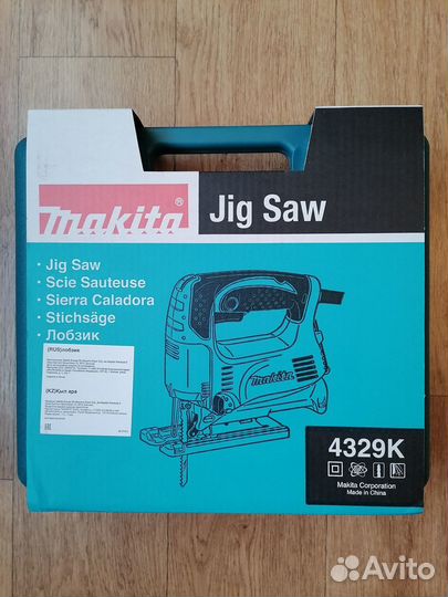 Электрический лобзик Makita 4329 K (новый)