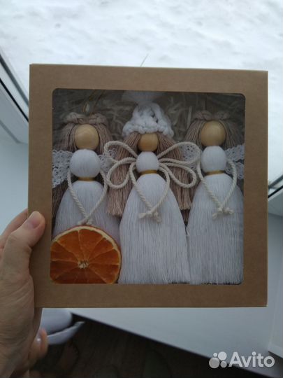 Ангел макраме