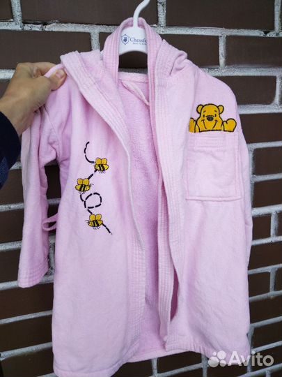 Халат махровый детский, р. 92-98