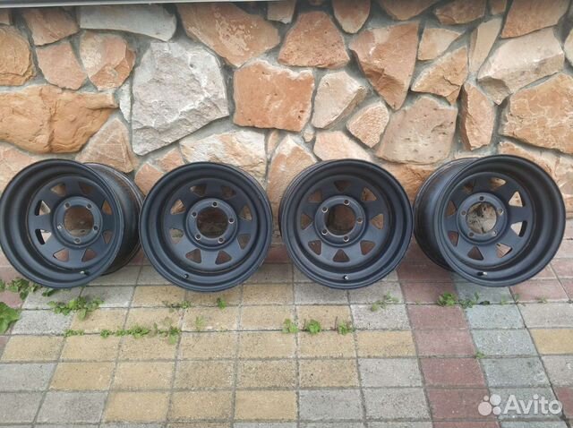 Диски Off-Road Wheels УАЗ Черный матовый R16 купить в Ливнах | Авито
