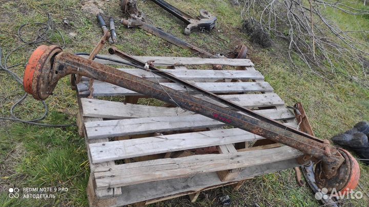 Балка задняя барабанная Ауди 80 b3