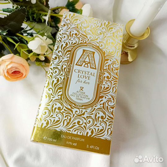 Attar Collection Crystal Love For Her женская