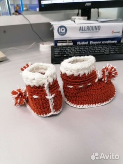 Пинетки, ручная работа