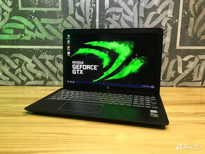 Игровой ноутбук HP Core i5/GTX1050/8gb/SSD
