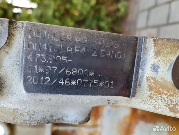 Блок цилиндров для Mercedes-Benz OM 473 LA