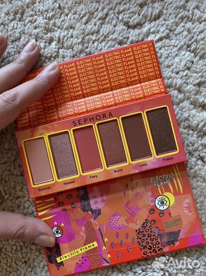 Sephora тени новые