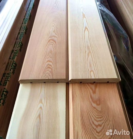 Имитация бруса лиственница Экстра