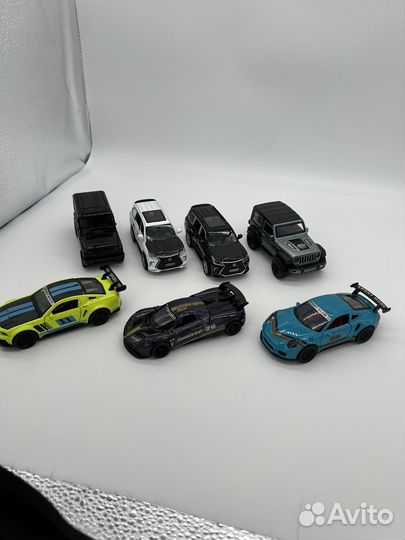 Машинки модели 1:36 porsche lexus jeep mustang