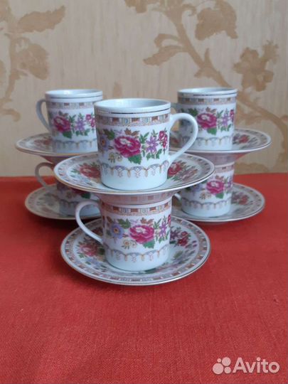 Кофейный набор фарфор