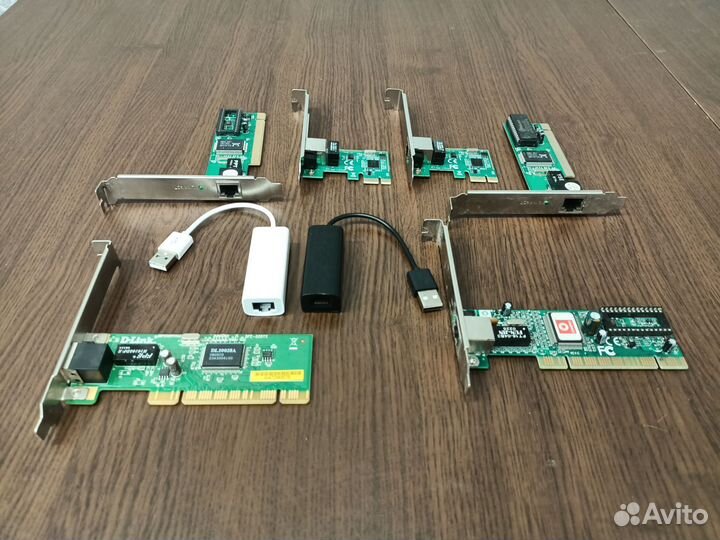 Сетевая карта PCI PCI-E USB