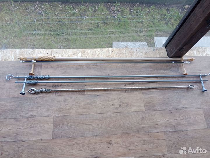 Карнизы для штор двухрядные бу