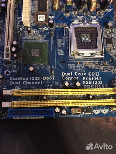 Материнская плата 775 ddr2