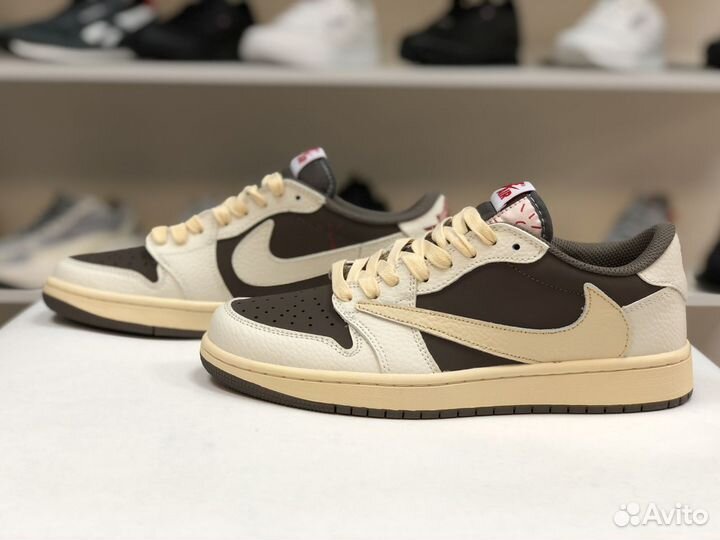 Кроссовки Nike Air Jordan 1 low x Travis Scott