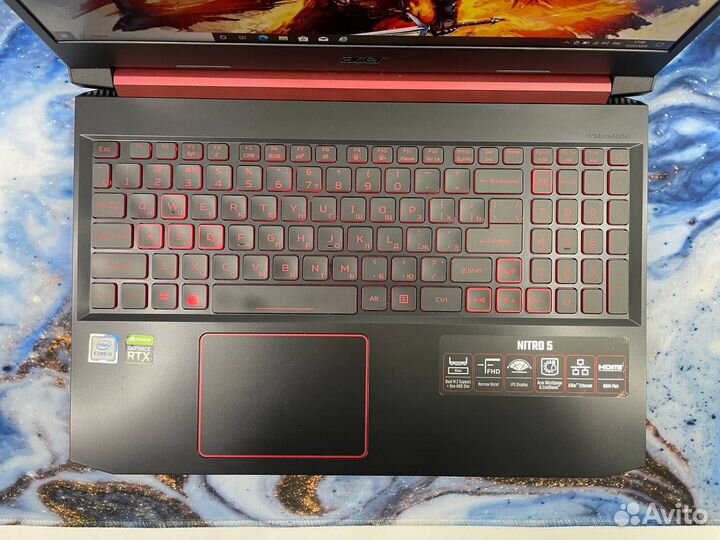 Игровой ноутбук Acer Nitro 5 с процессором i5-9300