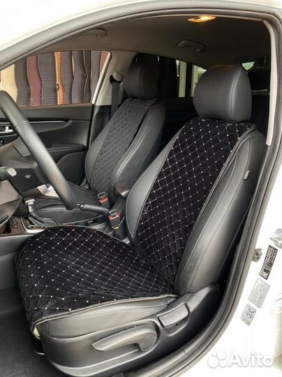 Накидки на сиденья из алькантары