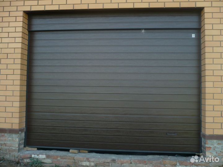 Автоматические секционные ворота мон-ж до 48 час