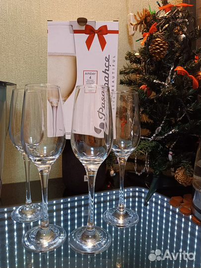 Фужеры новые, в коробке
