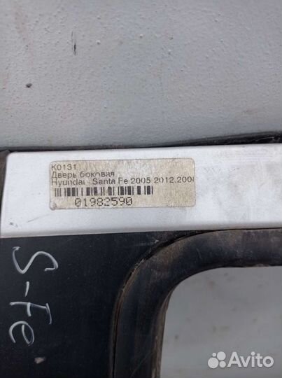 Дверь hyundai santa fe