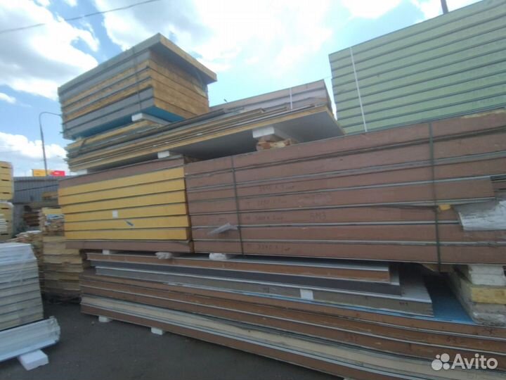 Сэндвич панели 10000 м2 в наличии