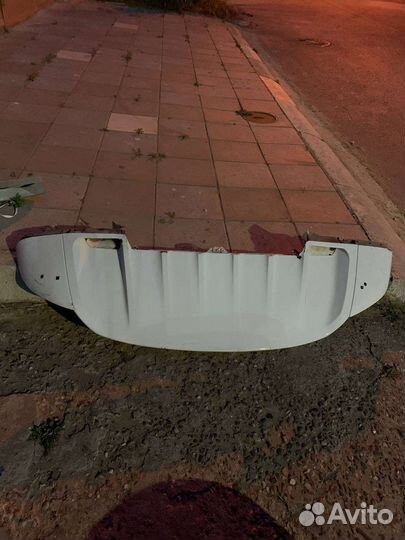 Porsche cayenne Рейстайлинг передний спойлер