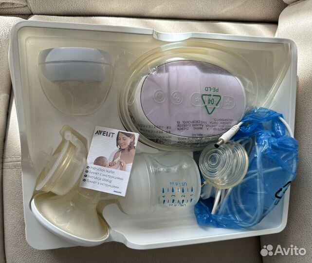 Молокоотсос avent электрический