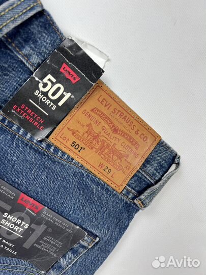 Levi's levis 501 джинсовые шорты